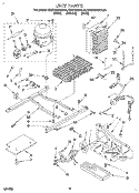 UNIT Diagram and Parts List for KSUP22QDBL02  KitchenAid Refrigerator