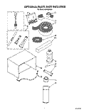 OPTIONAL Diagram and Parts List for AR1800XW0  Whirlpool Air Conditioner
