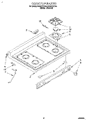 Part Location Diagram of 4372668 Whirlpool KNOB