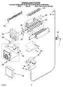 Part Location Diagram of WPW10199264 Whirlpool Shield