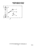 MISCELLANEOUS, LIT/OPTIONAL Diagram and Parts List for LT7000XVW0  Whirlpool Washer Dryer Combo