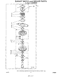 BASKET DRIVE AND BRAKE Diagram and Parts List for LA7800XPW0  Whirlpool Washer