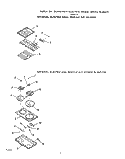 ELECTRIC GRILL , ELECTRIC COIL Diagram and Parts List for N9457X0  Roper Range