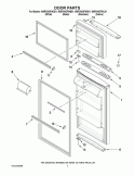 Part Location Diagram of LW10209801 Whirlpool DOR-FIP Stainless Steel