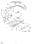 CONTROL, OPTIONAL Diagram and Parts List for 8ED20TKXFN01  Whirlpool Refrigerator