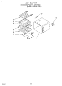 UNIT Diagram and Parts List for RM770PXBQ1  Whirlpool Wall Oven