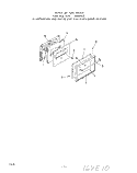 SECTION Diagram and Parts List for 1215W1A  Roper Range