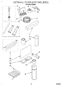 OPTIONAL Diagram and Parts List for IACS50E  Whirlpool Ice Maker
