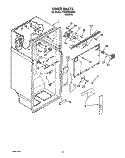 LINER Diagram and Parts List for ET25DMXXN01  Whirlpool Refrigerator
