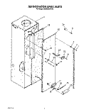 REFRIGERATOR LINER Diagram and Parts List for KSSS36DWW02  KitchenAid Refrigerator