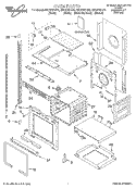 Part Location Diagram of 4452492 Whirlpool INSULATION