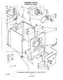 SECTION Diagram and Parts List for 3LE5710XMW1  Whirlpool Dryer