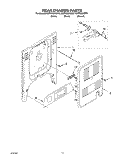 REAR CHASSIS, OPTIONAL Diagram and Parts List for KGRT600HBL6  KitchenAid Range