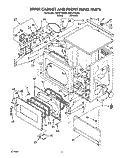 SECTION Diagram and Parts List for CSP2770AN0  Whirlpool Dryer