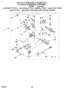 3391670 BURNER ASSEMBLY Diagram and Parts List for LTG6234AN0  Whirlpool Washer Dryer Combo