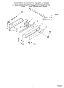 FREEZER CONTROL PANEL Diagram and Parts List for KSSC42FJW00  KitchenAid Refrigerator