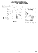 WATER SYSTEM Diagram and Parts List for LSP8244BG0  Whirlpool Washer
