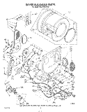 Part Location Diagram of 697540 Whirlpool BULKHEAD