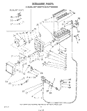 ICE MAKER Diagram and Parts List for KLFF15MSWHY0  KitchenAid Freezer