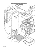 Part Location Diagram of 1118276 Whirlpool REFLECTOR, SHELF