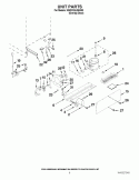 UNIT PARTS Diagram and Parts List for KBCO24LSBX03  KitchenAid Wine and Beverage Cooler