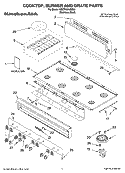 Part Location Diagram of 8285058 Whirlpool SUPPORT