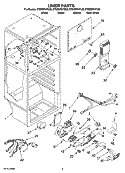 Part Location Diagram of 2210844 Whirlpool DIFFUSER
