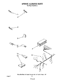 WIRING HARNESS Diagram and Parts List for DU8900XT3  Whirlpool Dishwasher