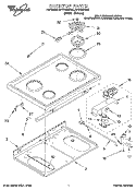 Part Location Diagram of 834730 Whirlpool TRIM-RING