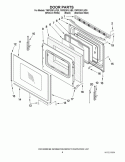 Part Location Diagram of W10238912 Whirlpool GASKT-WIND