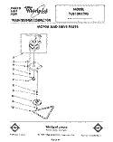 MOTOR AND DRIVE Diagram and Parts List for TU8100XTP0  Whirlpool Trash Compactor
