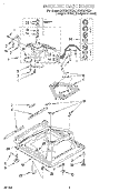 MACHINE BASE Diagram and Parts List for KAWS977EQ0  KitchenAid Washer