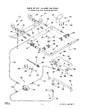 BODY Diagram and Parts List for 1393W1A  Roper Range