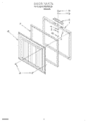SECTION Diagram and Parts List for EH100FXEN06  Whirlpool Freezer