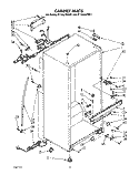 Part Location Diagram of 842032 Whirlpool Hole Plug (3) (Almond)