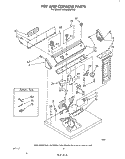 Part Location Diagram of LIT696761 Whirlpool Use & Care Guide