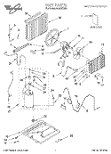 Part Location Diagram of 1166089 Whirlpool CLIP, Mounting (2)
