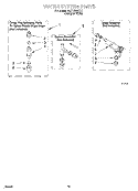 WATER SYSTEM Diagram and Parts List for 6LSR7244EQ1  Whirlpool Washer