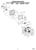 CONVECTION PARTS Diagram and Parts List for KHHC2090SSS0  KitchenAid Microwave