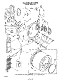 Part Location Diagram of 696545 Whirlpool DUCT-AIR