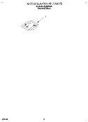 MISCELLANEOUS, LIT/OPTIONAL Diagram and Parts List for DU8900XB1  Whirlpool Dishwasher