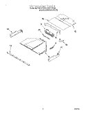 TOP VENTING, OPTIONAL Diagram and Parts List for RBD277PDQ4  Whirlpool Wall Oven