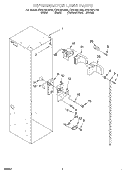 REFRIGERATOR LINER Diagram and Parts List for KSSC48FJS00  KitchenAid Refrigerator