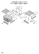 FREEZER SHELF Diagram and Parts List for KSSS36FJW00  KitchenAid Refrigerator