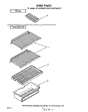 SHELF Diagram and Parts List for EL15CCXMWR2  Whirlpool Refrigerator