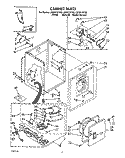 Part Location Diagram of 3394977 Whirlpool Plug, Front Panel (New Gold)