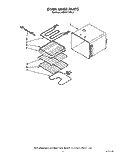 OVEN LINER Diagram and Parts List for KEBI271XBL2  KitchenAid Wall Oven