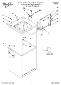 Part Location Diagram of LIT3954821 Whirlpool Use & Care Guide (French)