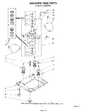 Part Location Diagram of 64057 Whirlpool WHEEL, FRONT (2)