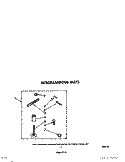 MISCELLANEOUS Diagram and Parts List for TAWL680WW0  Estate Washer